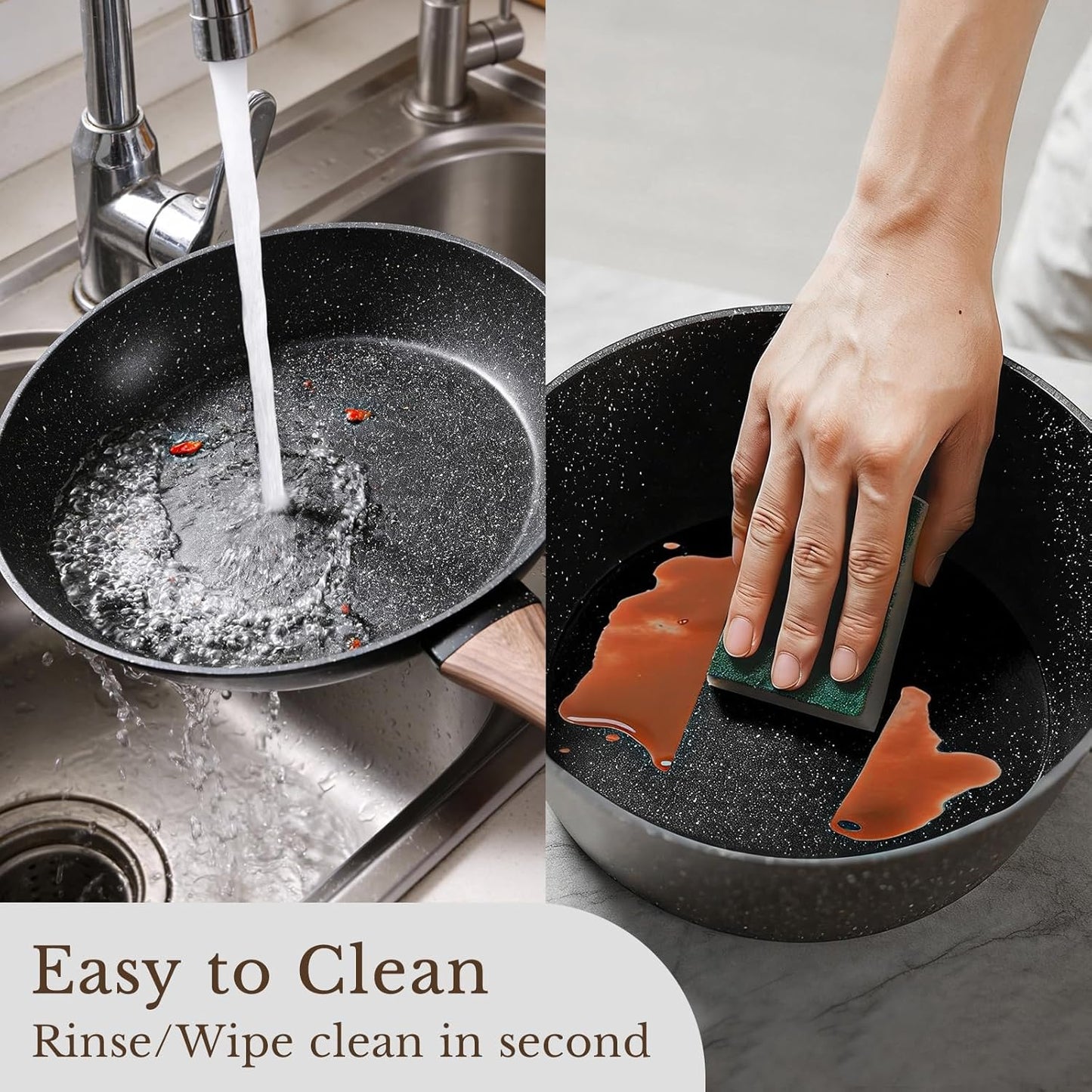 Premium Nonstick Cookware Set Healthy Cooking for Every Kitchen