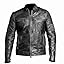 MEN,S CLASSIC BLACK LEATHER JACKET