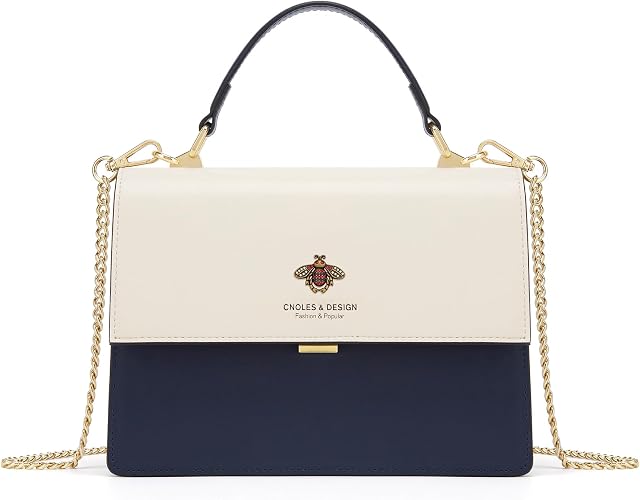 ELEGANT BEE EMBLEM CROSSBODY