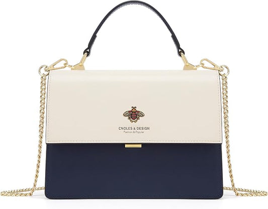 ELEGANT BEE EMBLEM CROSSBODY