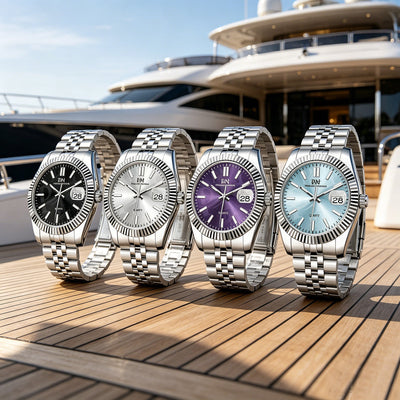 Luxury Stainless Steel Watch