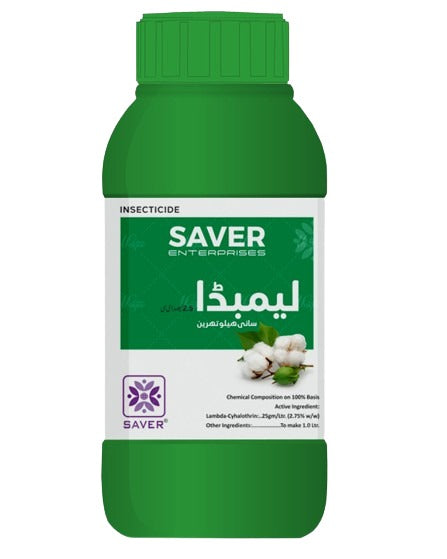 Saver Lambda 2.5% EC Insecticide – Powerful Crop & Plant Protection Spray