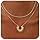CHESKY Layered Necklaces for Women Trendy, Dainty 14k Gold Plated Pendant Necklace Layering Necklace for Women Non Tarnish Hypoallergenic Sun Gold Necklace Stack Gold Jewelry for Women Gifts
