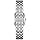 SAGA Women's Luxury Watch & Crystal Bracelet Set | Oval Mother of Pearl Dial Roman Numerals, Swiss Quartz, 3ATM Water Resistant - Elegant Two-Piece Gift Set