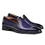 Men’s Genuine Leather Loafers – Hand-Dyed Slip-On Dress Shoe