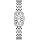 SAGA Women's Luxury Watch & Crystal Bracelet Set | Oval Mother of Pearl Dial Roman Numerals, Swiss Quartz, 3ATM Water Resistant - Elegant Two-Piece Gift Set