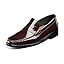 Men’s Brisbane Flex Moc Toe Penny Loafers – Classic Dress Shoes