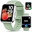 Smart Watches for Women, Smart Watch for Android Phones & iPhone, Fitness Watches for Women with Alexa, Call & Notification Alerts, Tracks Heart Rate/Sleep Smartwatches (Dark Purlple, 1.8 inches