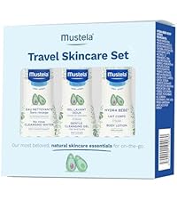 Mustela Newborn Arrival Gift Set - Baby Skincare & Bath Time Essentials - Natural & Plant Based - 5 Items Se