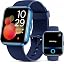 Smart Watches for Women, Smart Watch for Android Phones & iPhone, Fitness Watches for Women with Alexa, Call & Notification Alerts, Tracks Heart Rate/Sleep Smartwatches (Dark Purlple, 1.8 inches