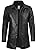Blingsoul Leather Car Coats For Men - Real lambskin Jacket Mens