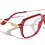 VISOONE Oversized Blue Light Blocking Glasses with Chic Square TR90 Frame and Metal Temple for Women Men Ryan