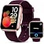 Smart Watches for Women, Smart Watch for Android Phones & iPhone, Fitness Watches for Women with Alexa, Call & Notification Alerts, Tracks Heart Rate/Sleep Smartwatches (Dark Purlple, 1.8 inches