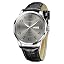 Classic Black Brown Leather Band Analog Mens Wrist Watch with Day and Date Fashion Business Waterproof Luminous Quartz Watch