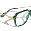 VISOONE Oversized Blue Light Blocking Glasses with Chic Square TR90 Frame and Metal Temple for Women Men Ryan