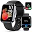 Smart Watches for Women, Smart Watch for Android Phones & iPhone, Fitness Watches for Women with Alexa, Call & Notification Alerts, Tracks Heart Rate/Sleep Smartwatches (Dark Purlple, 1.8 inches