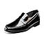 Men’s Brisbane Flex Moc Toe Penny Loafers – Classic Dress Shoes