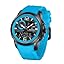 TEARTRACE Mens Analog Digital Watch Waterproof, Watches for Men Chronograph with Alarm, Stopwatch Luminous Display, Silicone Strap for Dress Spor