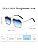 Dollger Square Aviator Sunglasses for Men and Women Fashion Metal Vintage Gradient Shades Sunglasses UV400 Protection