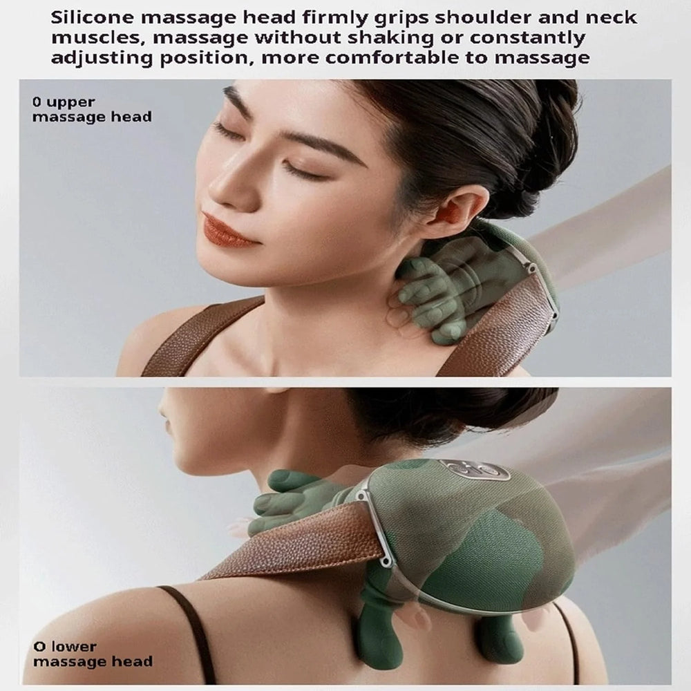 Portable Deep Tissue Massager & Temperature Regulation Pain Relief Device