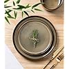 TheTerra Ceramic Dinnerware Set for 6, 18-Piece Plates and Bowls Set | Handmade Reactive Glaze Dish Set, Scratch Resistant, Oven & Microwave &.