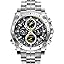 Bulova Men's Icon High Precision Quartz Chronograph Watch, Curved Mineral Crystal