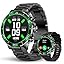 SOUYIE Smart Watch for Men Answer/Make Call 1.43" AMOLED 24H Health Monitor | 100+ Sports Modes Fitness Tracker Watch, 400mAh Battery Pedometer Calorie Smartwatch Compatible Android iOS, 2 Style Straps