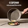 CAROTE 26pcs Pots and Pans Set, Nonstick Cookware Sets | Induction Kitchen Cooking Set, Special Texture Design, Ultra Durable, Easy Food Release, Even Heating, with Frying Pans Set