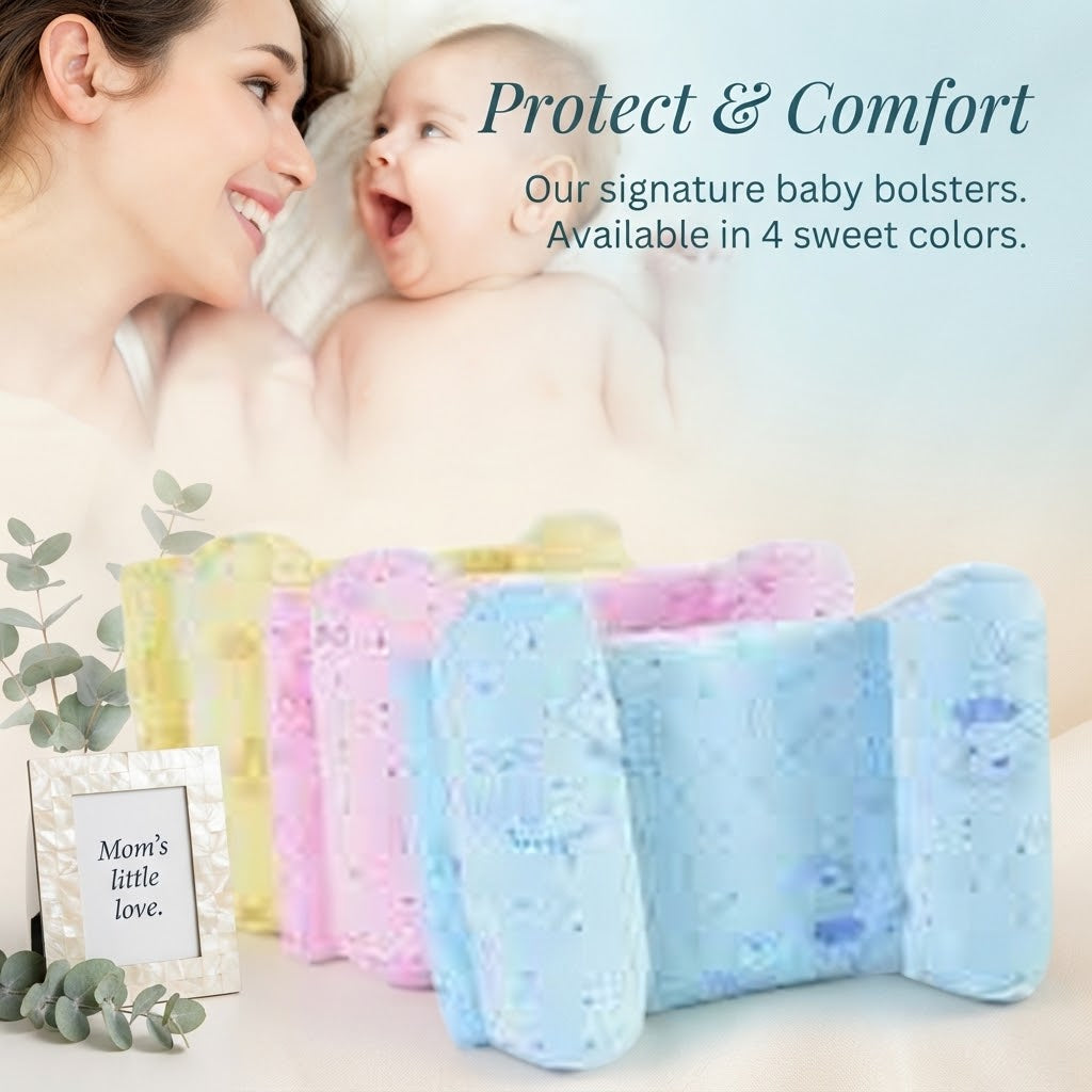 Infant Pillow | Newborn Baby Head Shaping Anti-Rollover Pillow (Random Color & Design