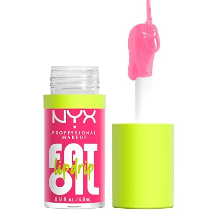 NYX PROFESSIONAL MAKEUP Fat Oil Lip Drip, Moisturizing Lip Oil Gloss,