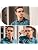 SUNGAIT Rimless Rectangle Sunglasses Square Frameless Shades for Men Women Y2K Vintage UV Protection