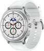 Samsung Galaxy Watch 8 Classic (2025), White, 46mm, Bluetooth Smartwatch | Cushion Design, Rotating Bezel, Quick Button, Sleep Coaching, Running Coach,..