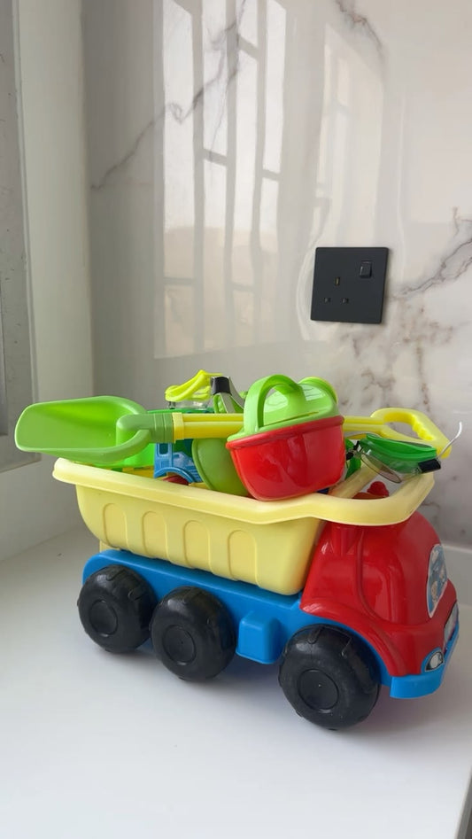 Cute Cartoon Push & Pull Friction Toy Cars Set for Kids (Multi-Color