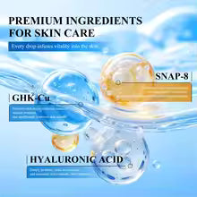 Sérum GHK-Cu aux Peptides de Cuivre & SNAP-8