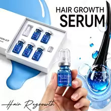 Kit Microneedling pour la Repousse des Cheveux – Sérum Nourrissant du Cuir Chevelu