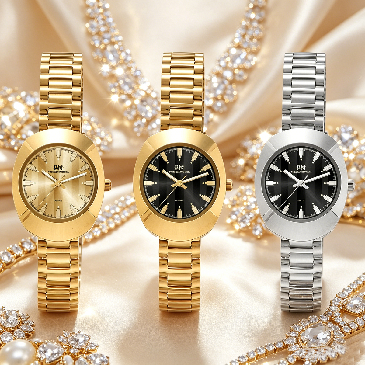 Luxury Stainless Steel Watch