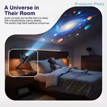 USB Ceiling Moon Earth Projection Atmosphere Light Starry Sky Lamp - 6 Lenses