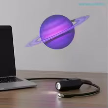 USB Ceiling Moon Earth Projection Atmosphere Light Starry Sky Lamp - 6 Lenses