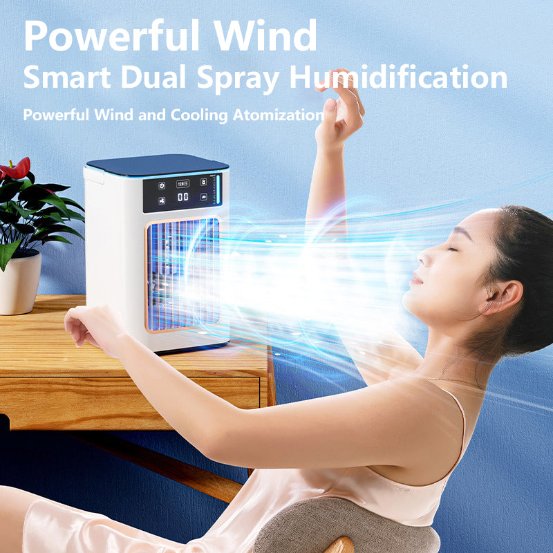 USB充電式ミニ冷風機